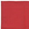 vidaXL Vervangingsdoek voor zonnescherm Rood 580 x 345 cm Polyester