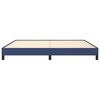 vidaXL Bedframe zonder matras stof blauw 200x200 cm