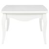 vidaXL Salontafel 110x60x40 cm massief grenenhout wit