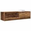 vidaXL TV-kast met lade Oud hout 100 x 31 x 25,5 cm Bewerkt hout