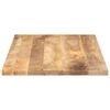 vidaXL Tafelblad rechthoekig 110x60x2,5 cm massief mangohout