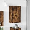 vidaXL Badkamer Kast Wandgemonteerd Gerookt eiken 39 x 23,5 x 65 cm