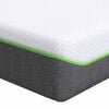 vidaXL Matras Medium zacht 140 x 190 cm Wit en Grijs