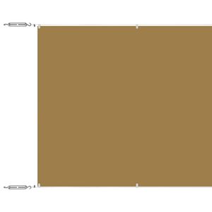 vidaXL Luifel verticaal 60x600 cm oxford stof beige
