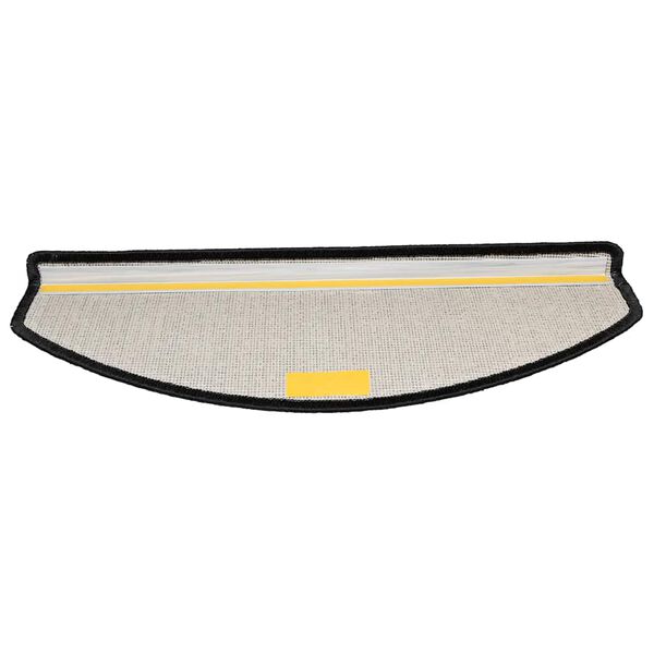 vidaXL Trapmatten 20 st 65x24x4 cm Antraciet Halfrond Groot