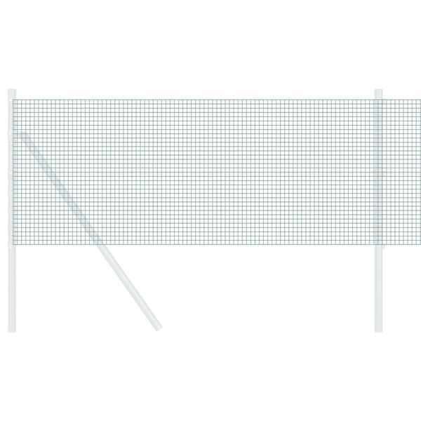 vidaXL Gelaste draadhek Groen 0.8 x 50 m Staal