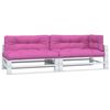 vidaXL Palletkussens 5 st stof&nbsp; roze