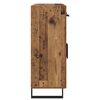 vidaXL Dressoir met lade Oud Hout 69,5 x 34 x 90 cm Bewerkt hout