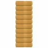 vidaXL Gastendoekjes FROGN 10 st 30x50 cm 360 g/m&sup2; goud