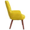 vidaXL Fauteuil Geel 63 x 67 x 94 cm Fluweel