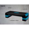 Avento Fitnessstep groot 79x29x20 cm
