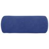 vidaXL Bolster Kussens 2 stuks Politieblauw &Oslash; 15 x 40 cm Cordstof