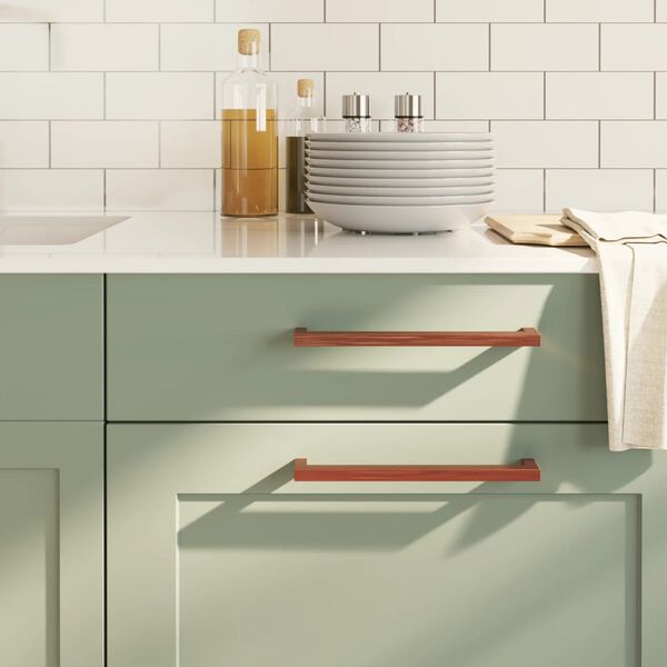 vidaXL Handvatten 20 st 224 mm roestvrij staal bronskleurig