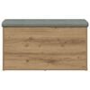 vidaXL Opbergbank Artisan Eikenhout 82x42x45 cm Bewerkt Hout