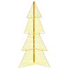 vidaXL Kerstboom met 160 LED Warmwit 150 cm PET