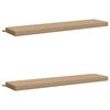 vidaXL 2-delige Bankkussens SOEST 100% Polyester Zand 180 x 40 x 8 cm