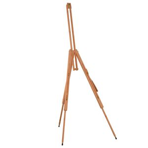 vidaXL Schildersezel 100x104x172 cm massief beukenhout