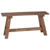 vidaXL Bank Naturel 92 x 23,5 x 45,5 cm Massief mahoniehout