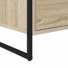 vidaXL Dressoir met lade Sonoma 79 x 36 x 75.5 cm Bewerkt hout
