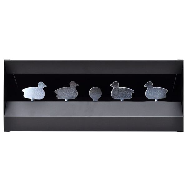 vidaXL Schietkast magnetisch met targets 4+1 eendontwerp