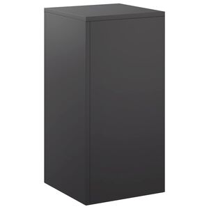 vidaXL Plantenstandaard Zwart 30 x 30 x 60 cm Staal