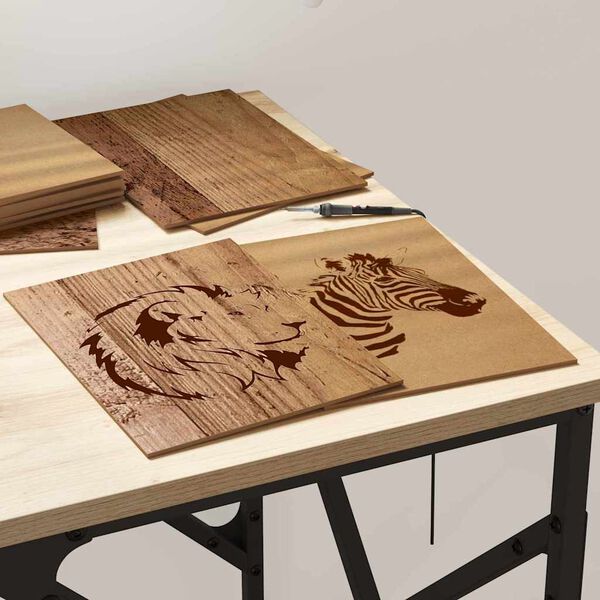 vidaXL Decorpanelen 150 pcs Oudhout 21 x 30 x 0,27 cm Bewerkt hout