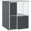 vidaXL Vogelkooi Antraciet 165 x 165 x 200 cm Gegalvaniseerd staal