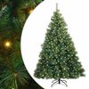 vidaXL Kunstkerstboom met 300 LED met standaard Groen 180 cm PE en PVC