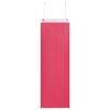 vidaXL Papieren zakken 50 st met hengsels 26x12x35 cm roze