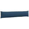 vidaXL Sofa Kussens 2 stuks Blauw 200 x 40 cm Stof