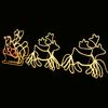 vidaXL Kerstverlichting 6 rendieren en slee 2160 LED's XXL 7 m