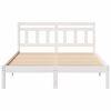 vidaXL Bedframe Wit 120 x 200 cm Massief grenenhout