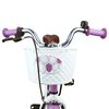 vidaXL Kinderfiets 18 Inch voor 5-7 jaar Paars