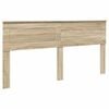 vidaXL Hoofdbord Sonoma Eiken Bewerkt hout