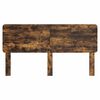 vidaXL Hoofdbord Gerookt eiken 180 cm Bewerkt hout