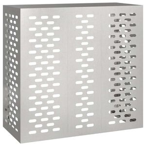 vidaXL Airconditioner hoes Zilver 110 x 50 x 105 cm Roestvrij staal