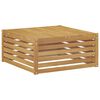 vidaXL Buiten Tafel Massief Acaciahout Wit 79 x 79 x 37 cm