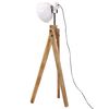 vidaXL Vloerlamp 25 W E27 45x45x120 cm wit