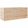 vidaXL Plantenbak 110x40x46 cm massief grenenhout