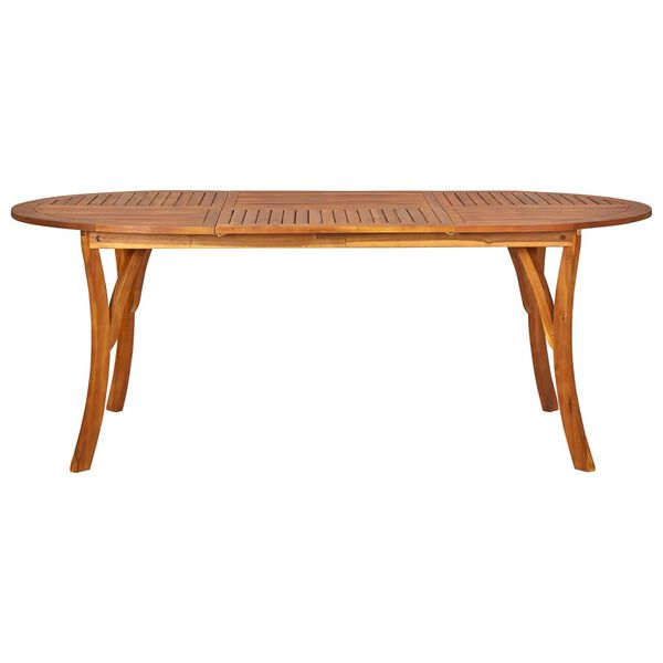 vidaXL 7-delige Tuinset zwart