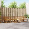 vidaXL Buiten bankenset 8 pcs Naturel Massief Acaciahout