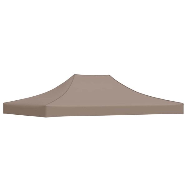 vidaXL Partytentdak 270 g/m² 4x3 m taupe