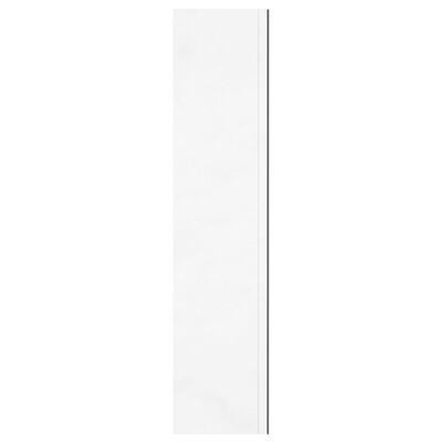 vidaXL Badkamerkast met spiegel 60x15x75 cm MDF glanzend wit