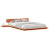 vidaXL Bedframe Bruin 150 x 200 cm Hout