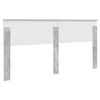 vidaXL Hoofdbord Beton Grijs 200 cm Bewerkt hout