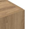 vidaXL Kantoor kast met plank artisanaal eikenkleurig 60 x 32 x 115 cm