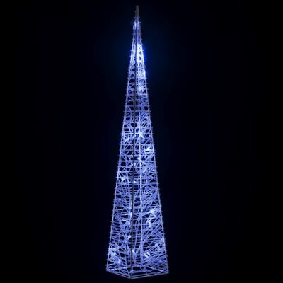 vidaXL Lichtkegel decoratief LED 60 cm acryl blauw