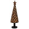 vidaXL Kerstboom Bruin 149 cm Massief Teakhout