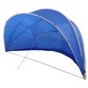 vidaXL Pooldome Blauw 546 x 516 x 250 cm 185T polyester met PU-coating