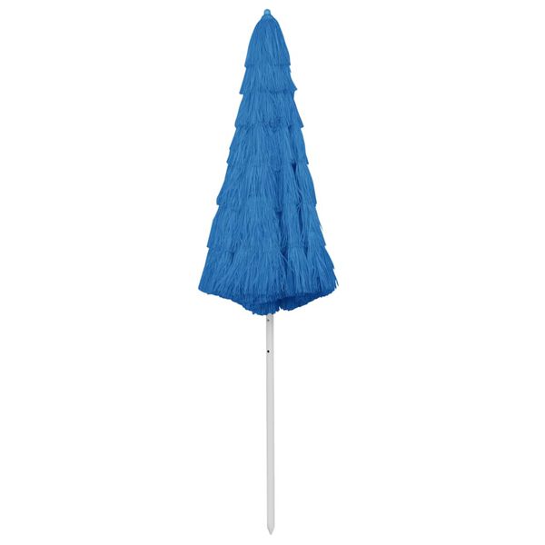 vidaXL Strandparasol Hawa&iuml; 300 cm blauw
